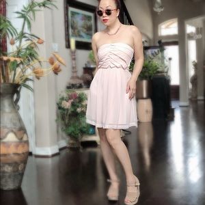 Express Strapless Dress 👗